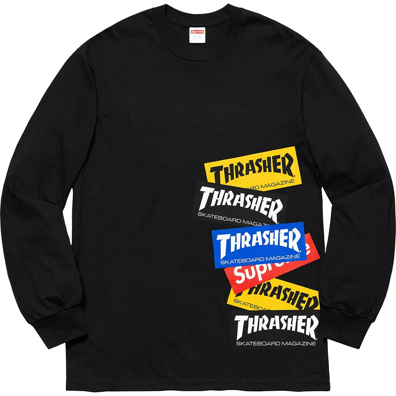 Supreme®/Thrasher® Multi Logo L/S Tee view 6
